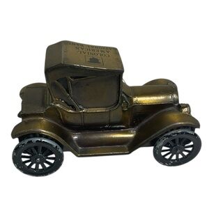 1915 CHEVY ROADSTER CAR COIN BANK MADE BY BANTHRICO INC FOR COLONIAL AMERICAN